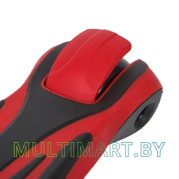 Самокат Novatrack RainBow Car Pro 120CP.RAINBOW.RD20 (красный, 2020) картинка 5
